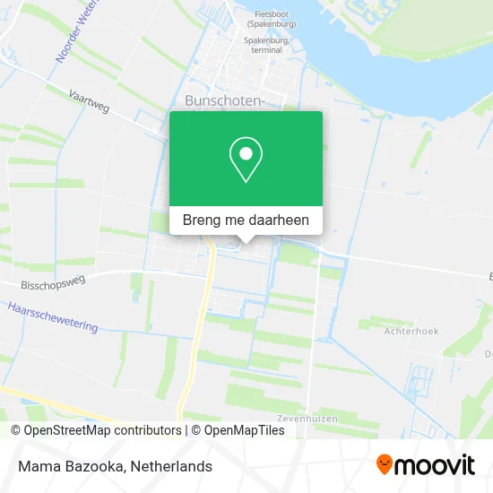 Mama Bazooka kaart