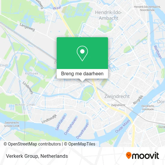 Verkerk Group kaart