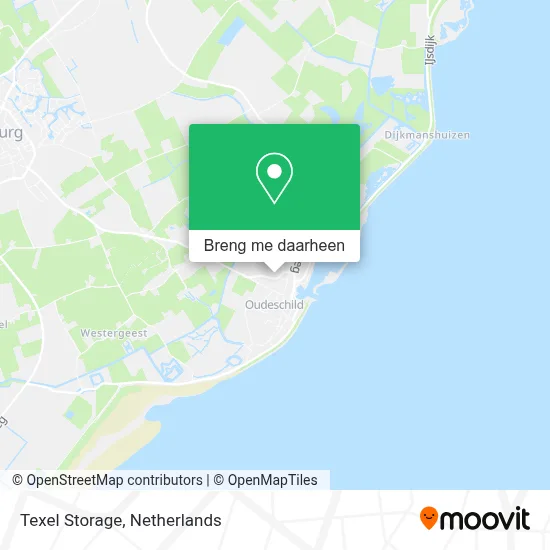 Texel Storage kaart