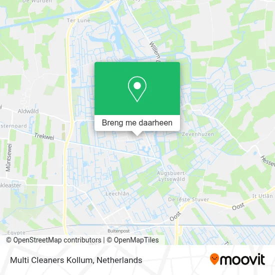 Multi Cleaners Kollum kaart