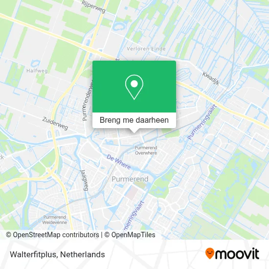 Walterfitplus kaart