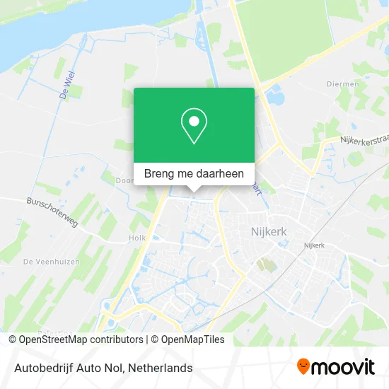 Autobedrijf Auto Nol kaart