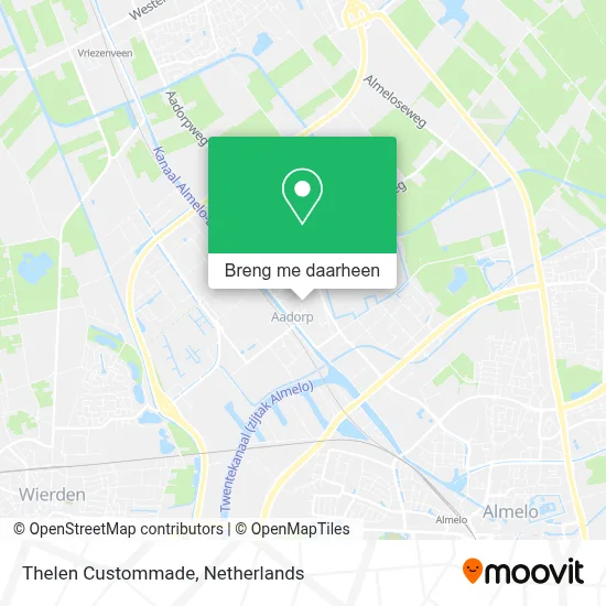 Thelen Custommade kaart