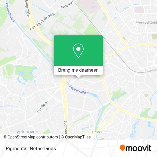 Pigmental kaart