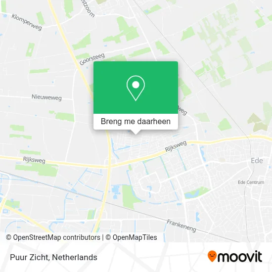 Puur Zicht kaart