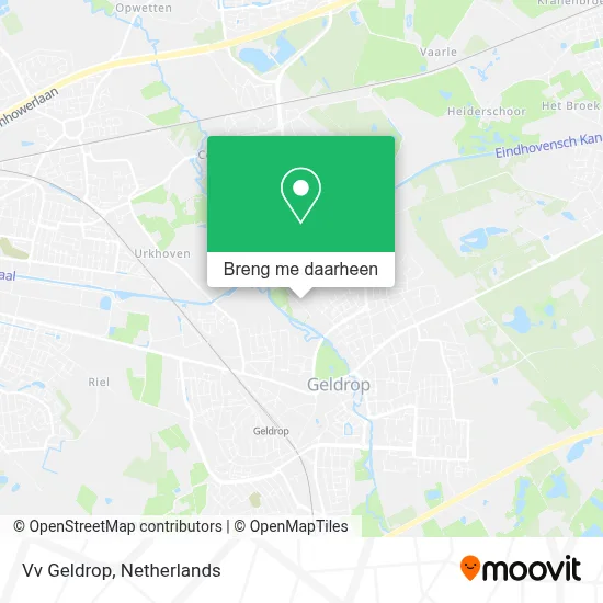 Vv Geldrop kaart