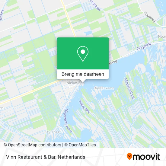 Vinn Restaurant & Bar kaart