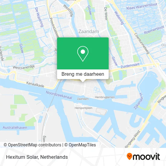 Hexitum Solar kaart
