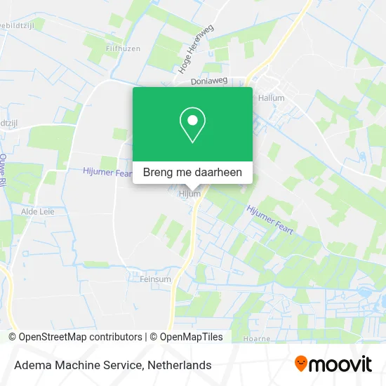 Adema Machine Service kaart