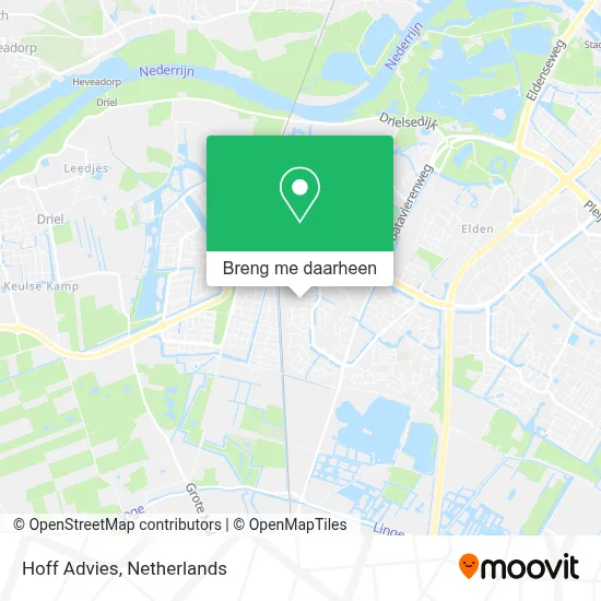 Hoff Advies kaart