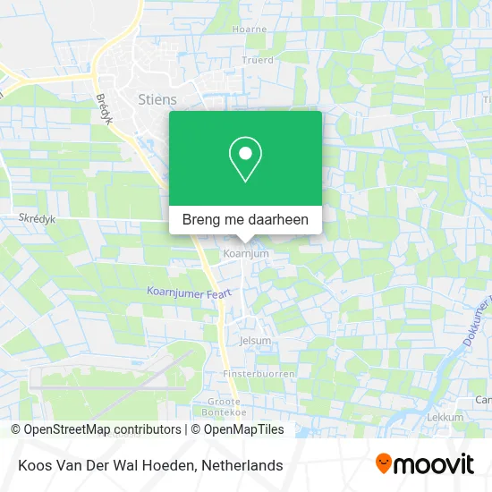 Koos Van Der Wal Hoeden kaart