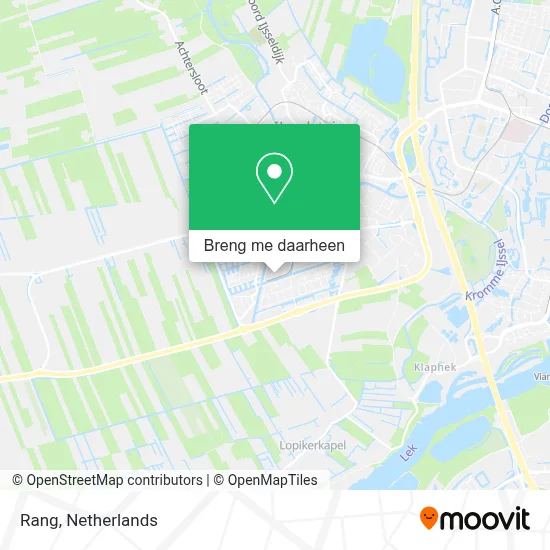 Rang kaart