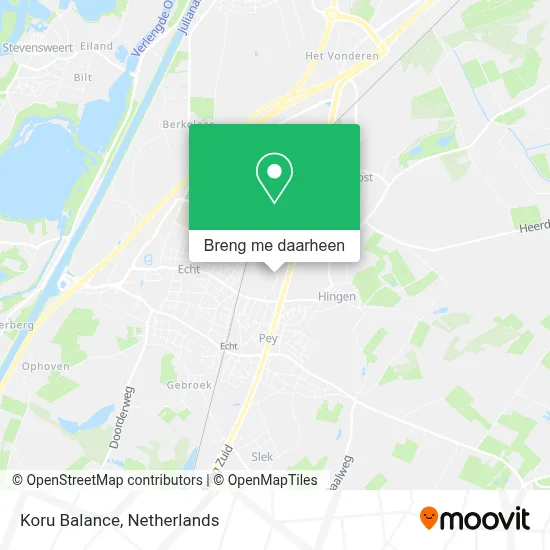 Koru Balance kaart