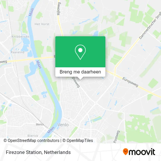 Firezone Station kaart