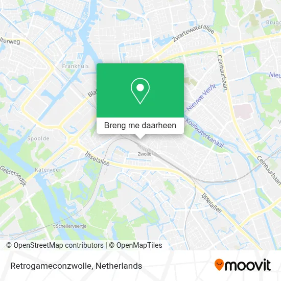 Retrogameconzwolle kaart