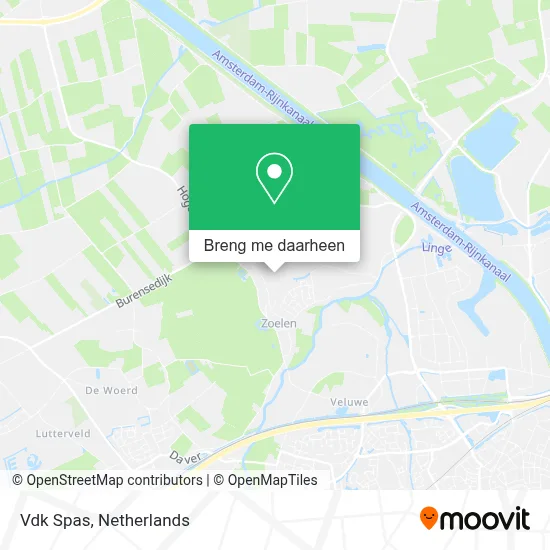 Vdk Spas kaart