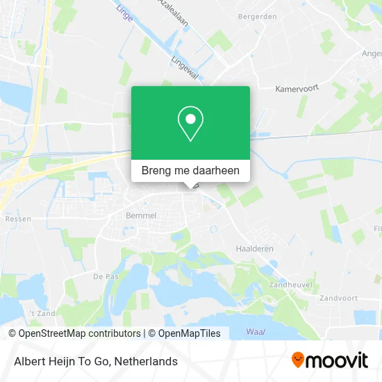 Albert Heijn To Go kaart