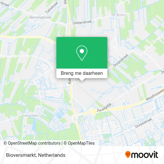 Bioversmarkt kaart