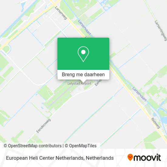European Heli Center Netherlands kaart