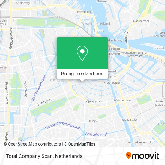 Total Company Scan kaart
