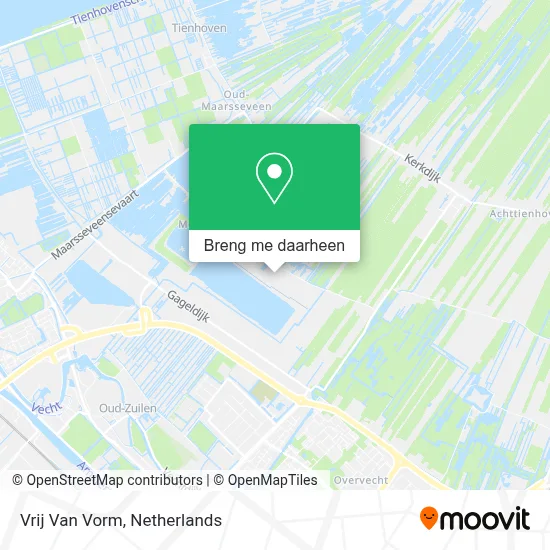 Vrij Van Vorm kaart