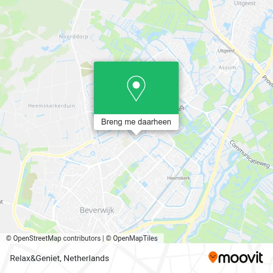 Relax&Geniet kaart