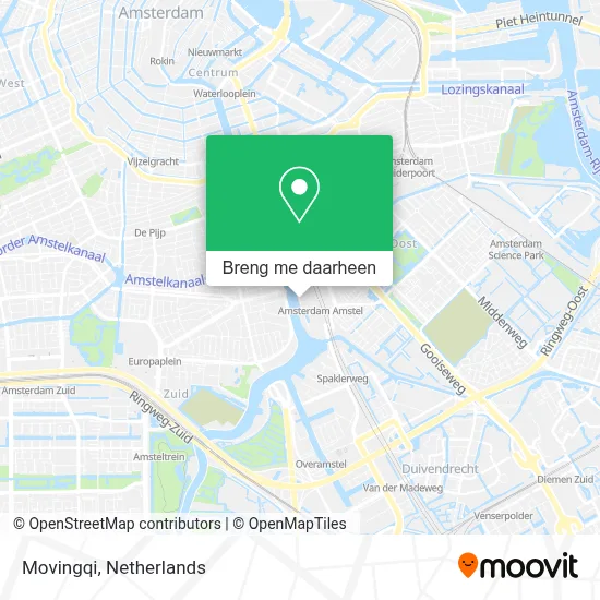 Movingqi kaart