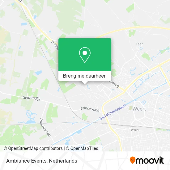 Ambiance Events kaart