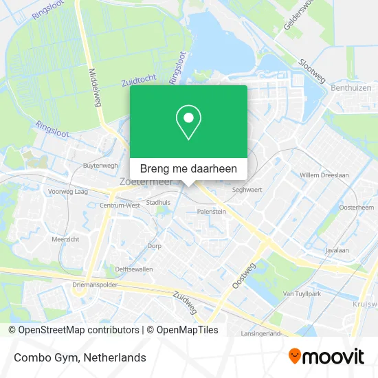Combo Gym kaart