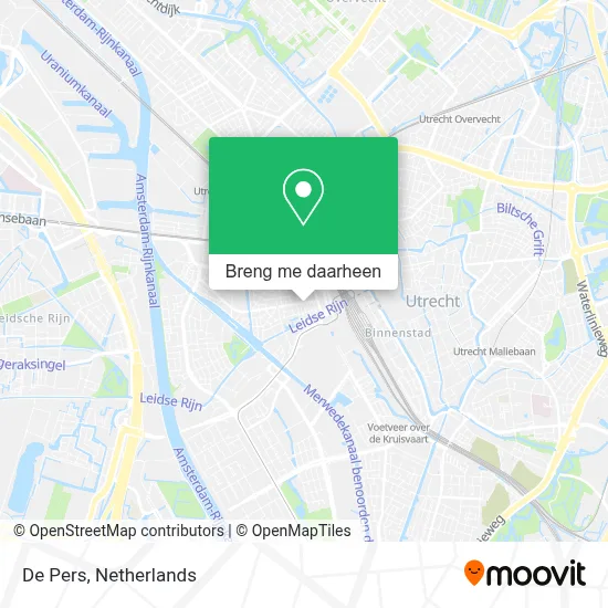 De Pers kaart