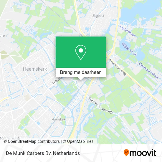 De Munk Carpets Bv kaart