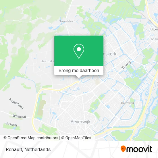 Renault kaart