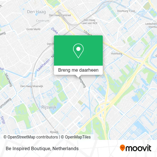 Be Inspired Boutique kaart