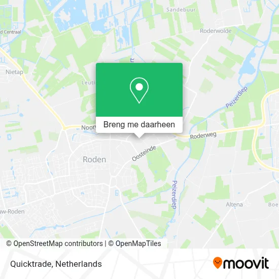 Quicktrade kaart