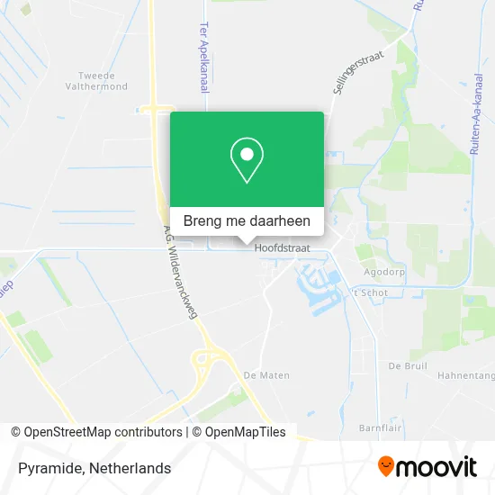 Pyramide kaart