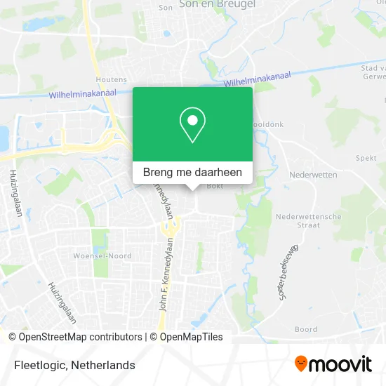 Fleetlogic kaart