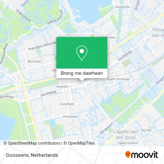 Goossens kaart