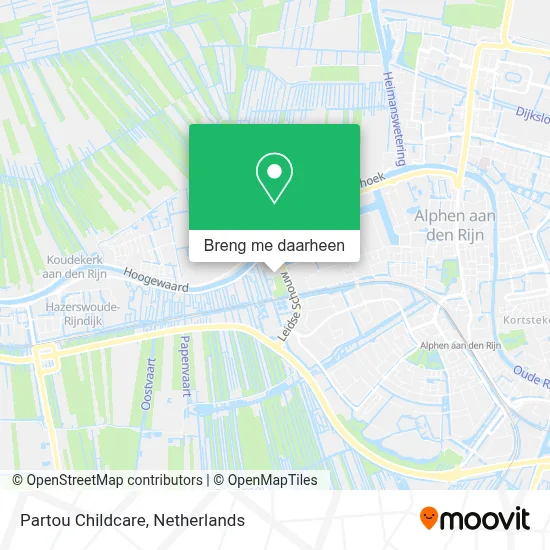Partou Childcare kaart