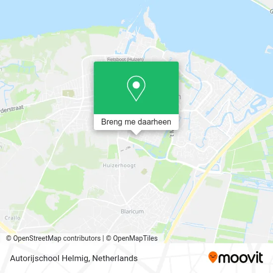 Autorijschool Helmig kaart