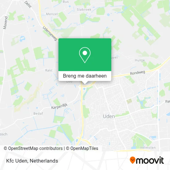 Kfc Uden kaart