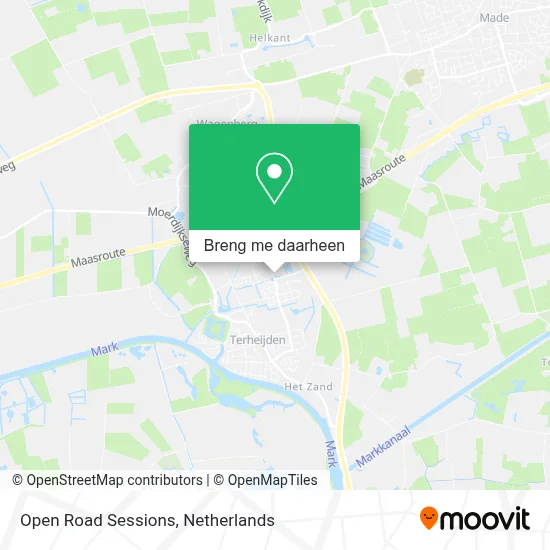 Open Road Sessions kaart