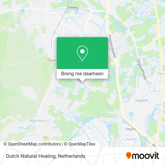 Dutch Natural Healing kaart