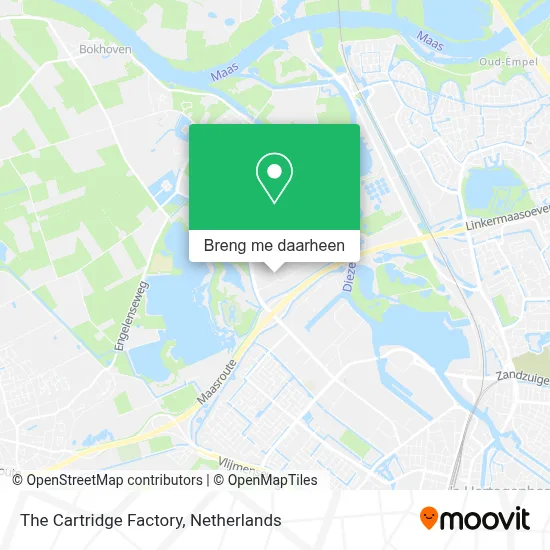The Cartridge Factory kaart