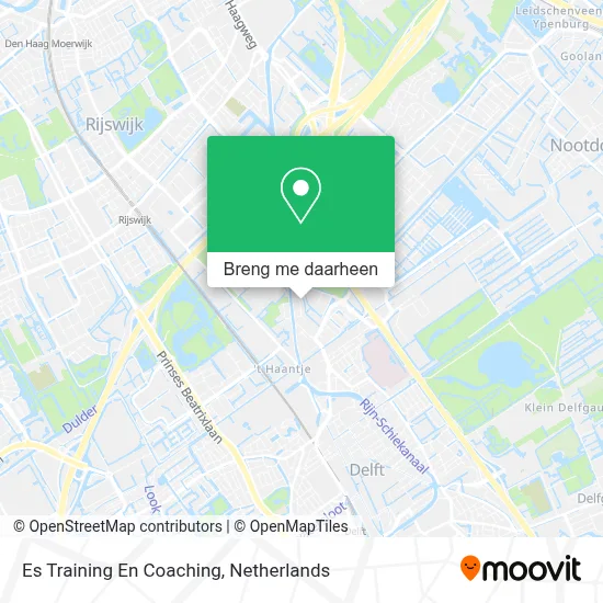 Es Training En Coaching kaart