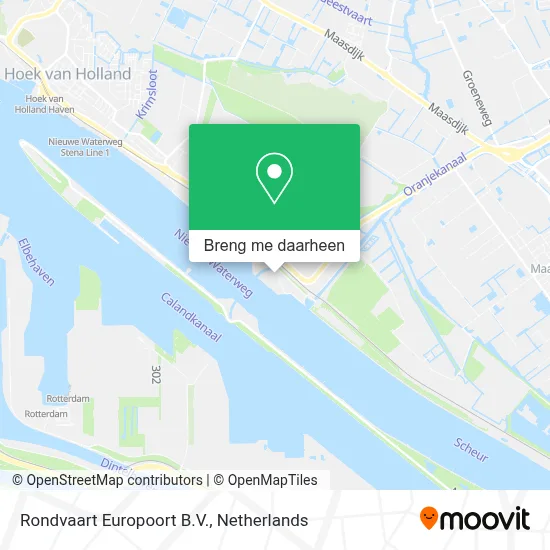 Rondvaart Europoort B.V. kaart