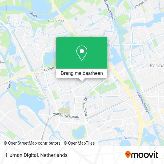 Human Digital kaart