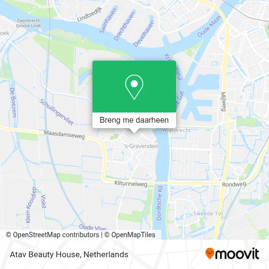 Atav Beauty House kaart