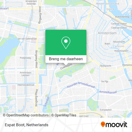 Expat Boot kaart