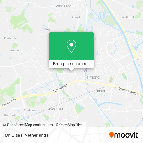 Dr. Blaas kaart