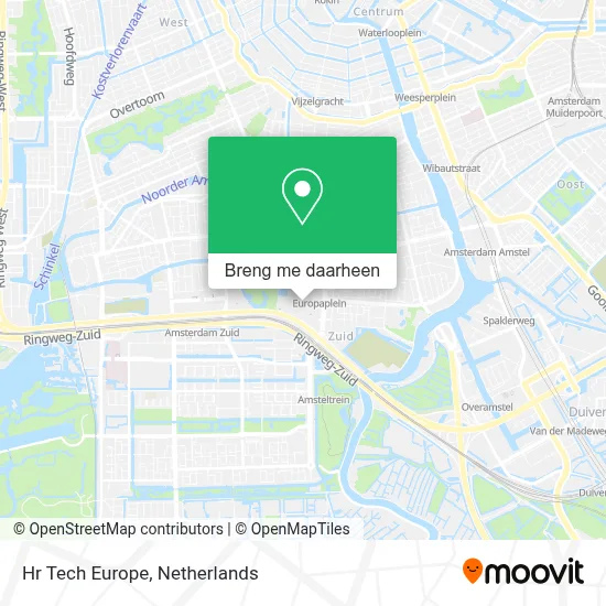 Hr Tech Europe kaart